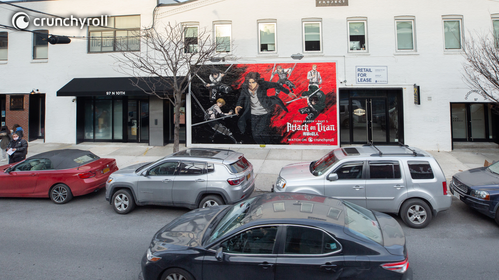 Attack on Titan Final Season mural