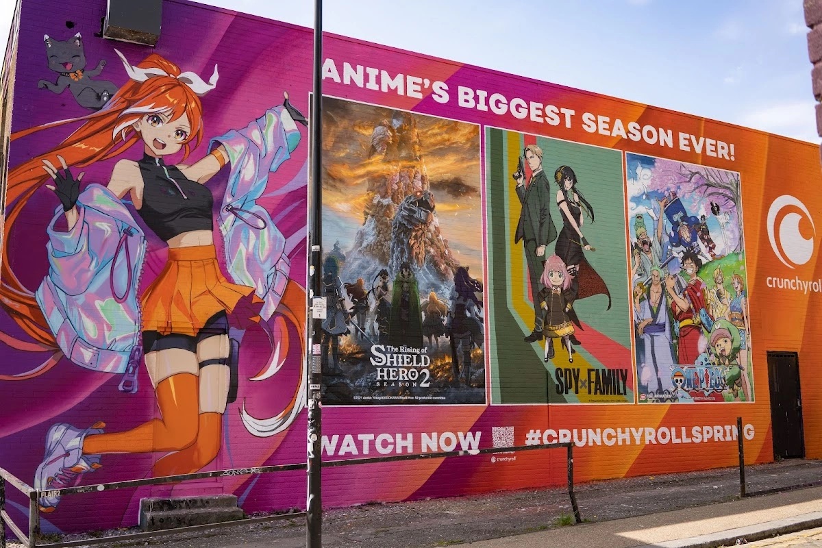 Crunchyroll Spring wall angle